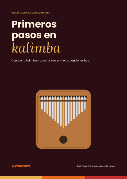 Portada de la guía Primeros pasos en kalimba